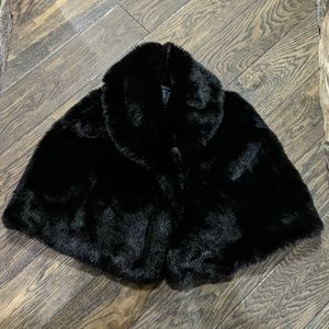 Banana Republic Faux Fur Coat/Shaw